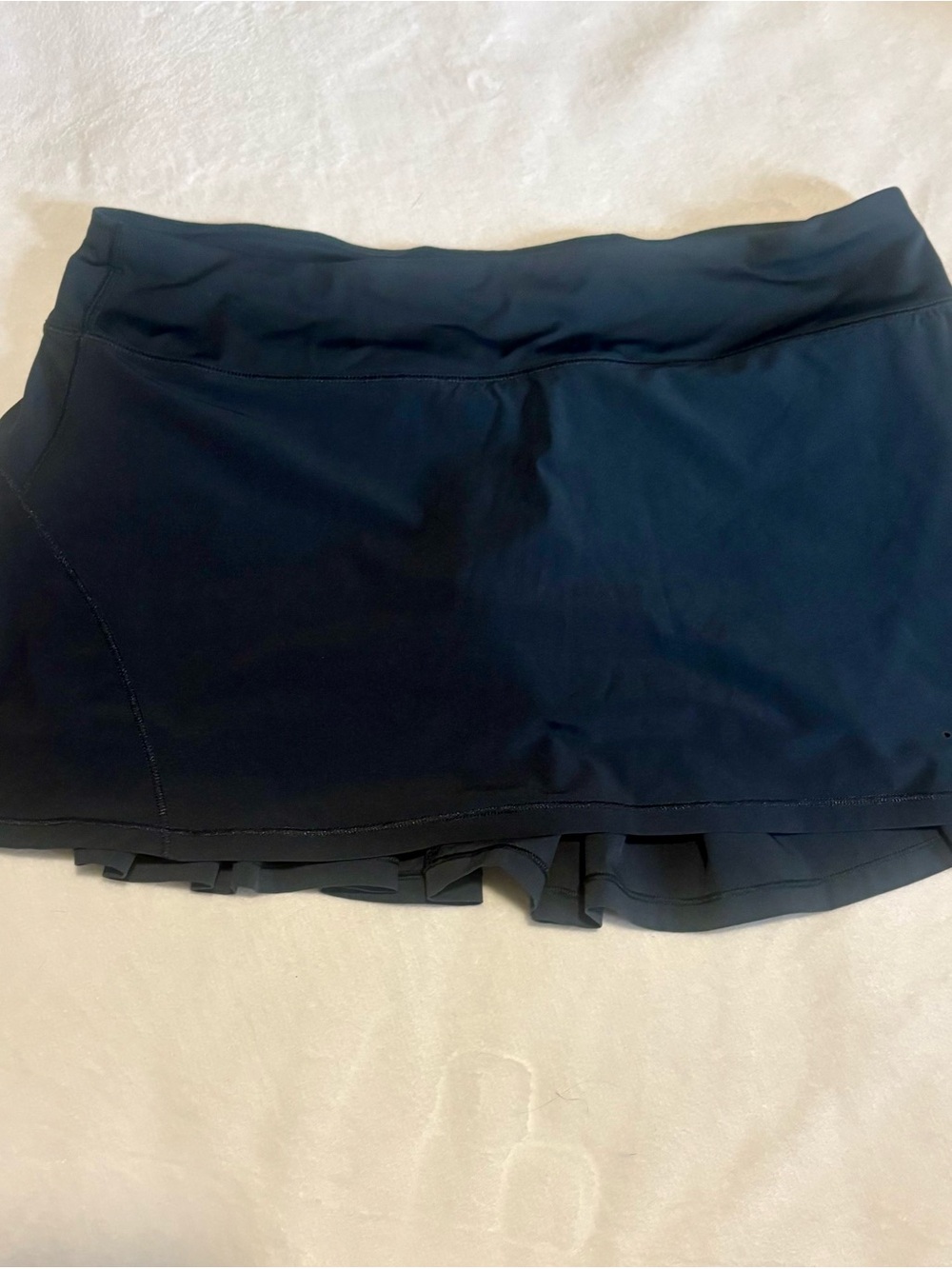 lululemon athletica Black Athletic Mini Skirt